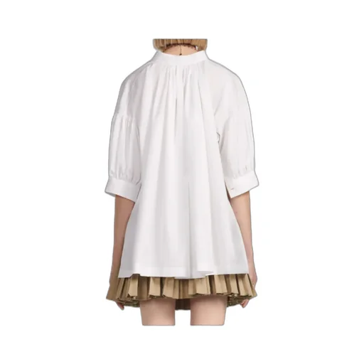 Pleated Short Skirt