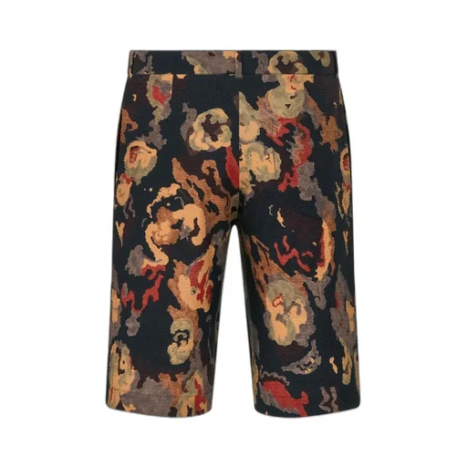 Allover Printed Bermuda Shorts