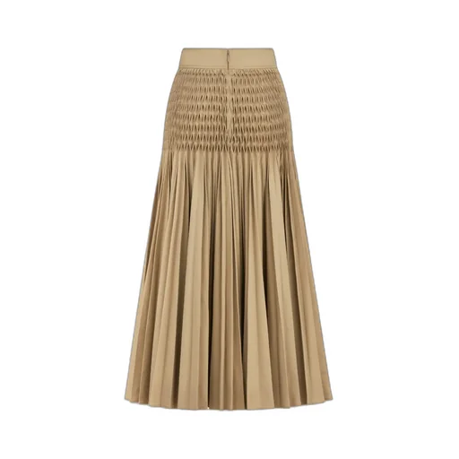 Mid-Length Pleated Skirt