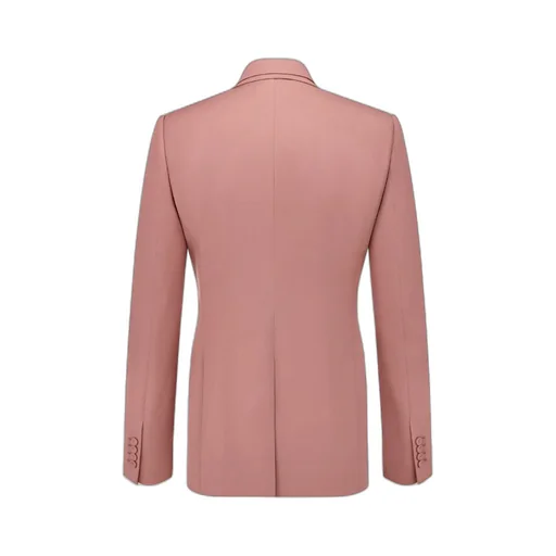 Detachable Cuff Double Breasted Blazer