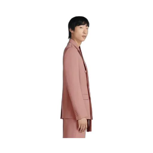 Detachable Cuff Double Breasted Blazer