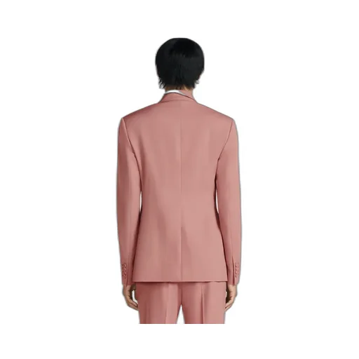 Detachable Cuff Double Breasted Blazer