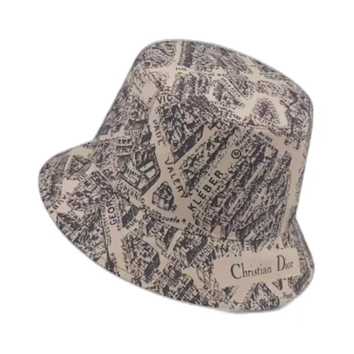 Teddy-D Plan De Paris Reversible Small Brim Bucket Hat