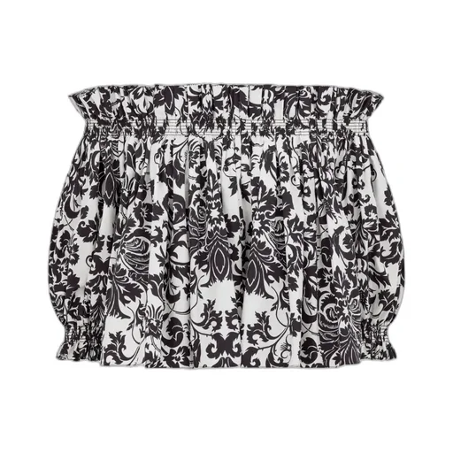 All-Over Printed Off-Shoulder Top