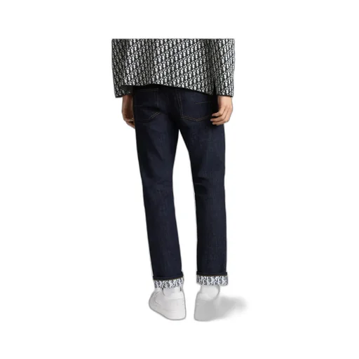 Logo Cuff Jeans