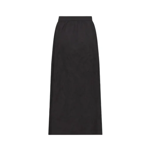Mid-Length Straight-Cut Skirt