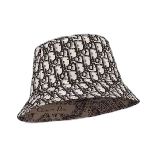Teddy-D Plan De Paris Reversible Small Brim Bucket Hat
