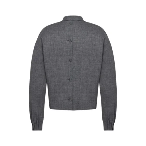 Button Detailed Crewneck Top