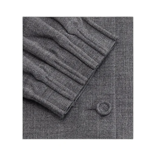 Button Detailed Crewneck Top