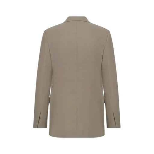 Single-Breasted Long-Sleeved Jacket