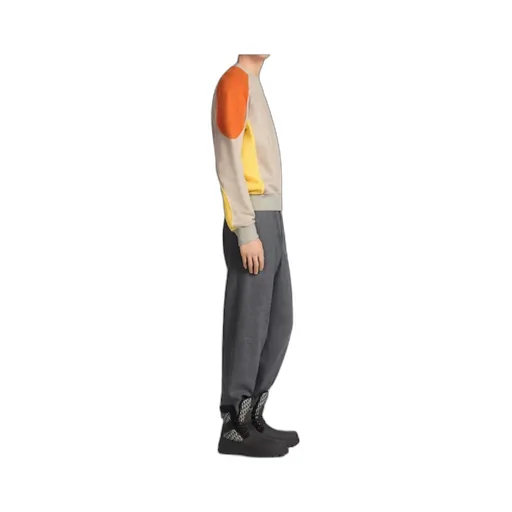 Homme Straight-Leg Pleated Pants