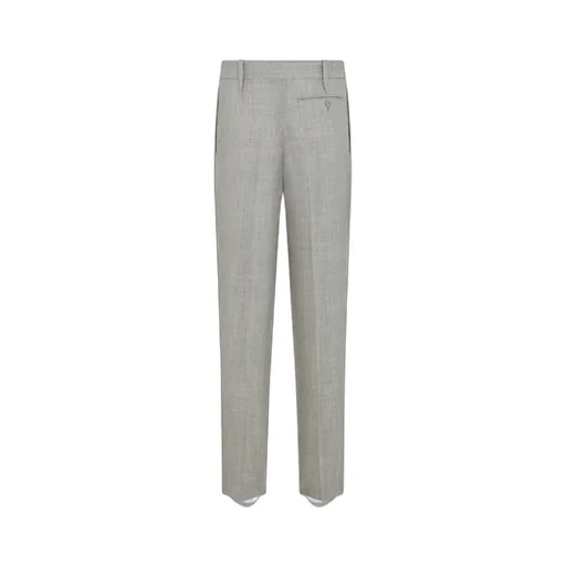 Straight Leg Pleated Pants
