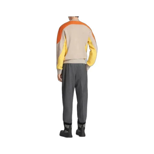 Homme Straight-Leg Pleated Pants