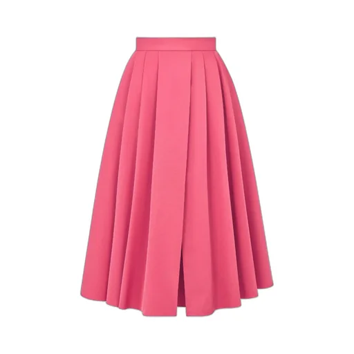 Mid-Length Pleated Skirt