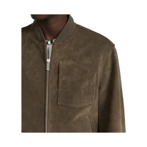 Leather Bomber Jacket