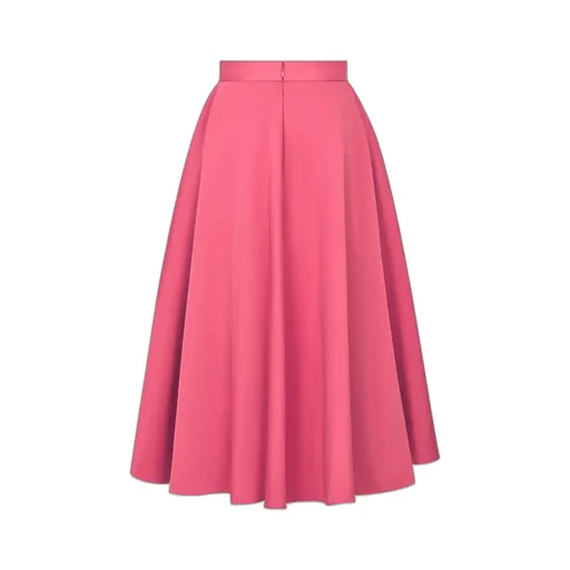 Mid-Length Pleated Skirt