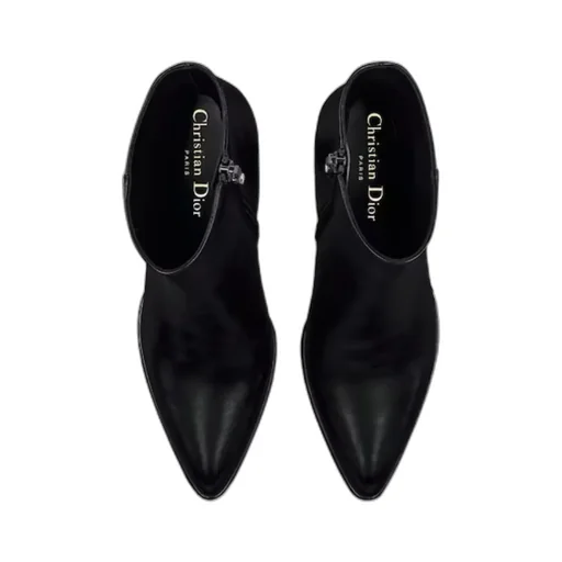 Pointed Toe Zip-Up Boots