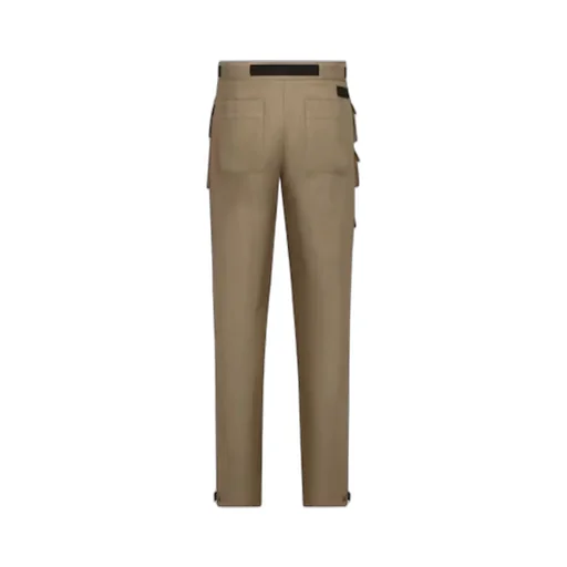 Belted Straight Leg Pants