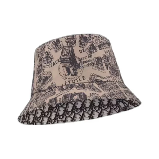 Teddy-D Plan De Paris Reversible Small Brim Bucket Hat
