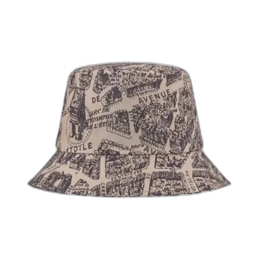 Teddy-D Plan De Paris Reversible Small Brim Bucket Hat