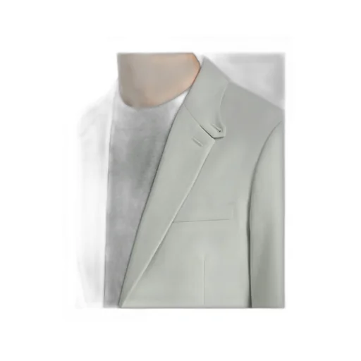 Single-Breasted Long-Sleeved Blazer
