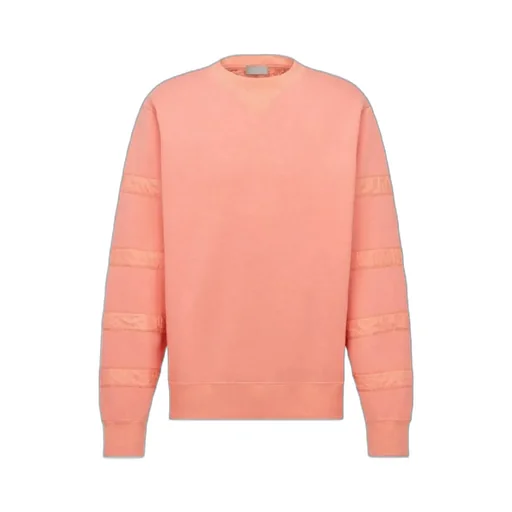 Oblique Striped Crewneck Sweatshirt