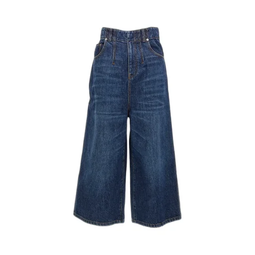 Logo Wide-Leg Jeans