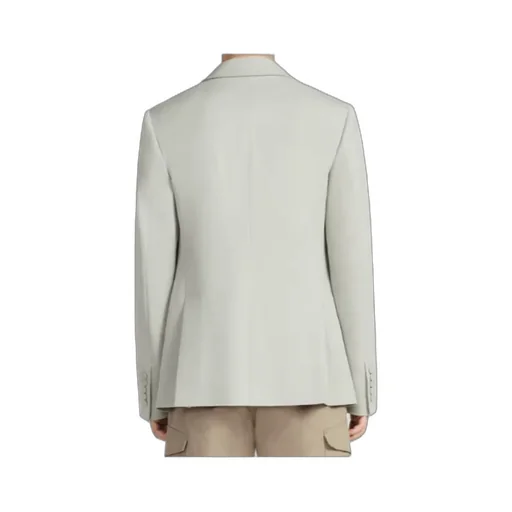 Single-Breasted Long-Sleeved Blazer