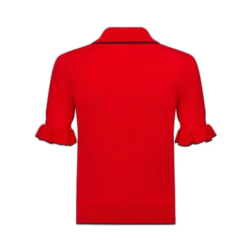 Short-Sleeved Sweater