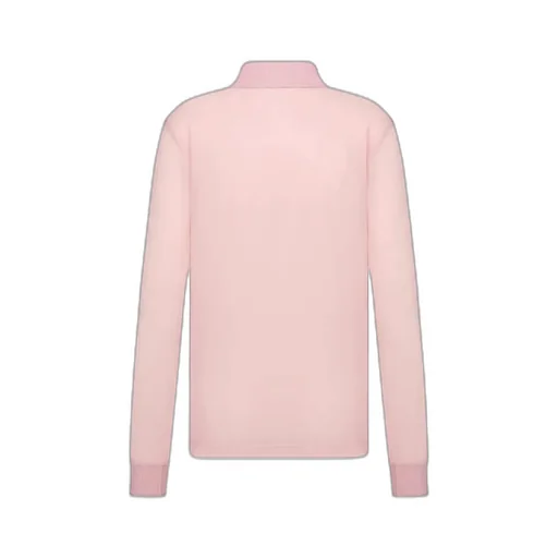 Relaxed-Fit Long-Sleeved Polo Shirt