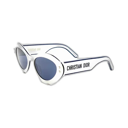 Round-Frame Logo Sunglasses