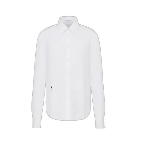 Christian Dior Logo Detailed Button-Up Top