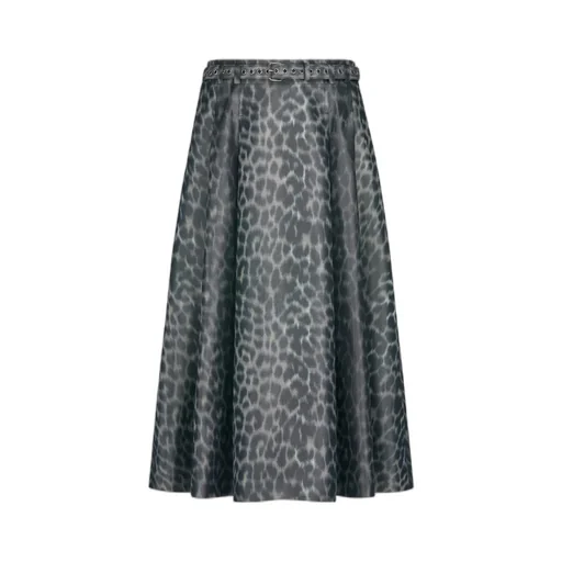 Leopard Print Skirt