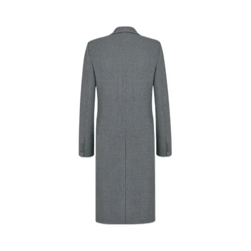 Wool Double-Breasted Coat
