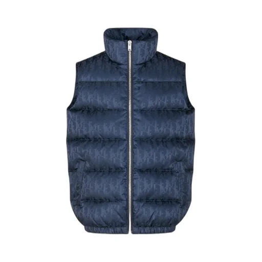 Logo Sleeveless Down Jacket