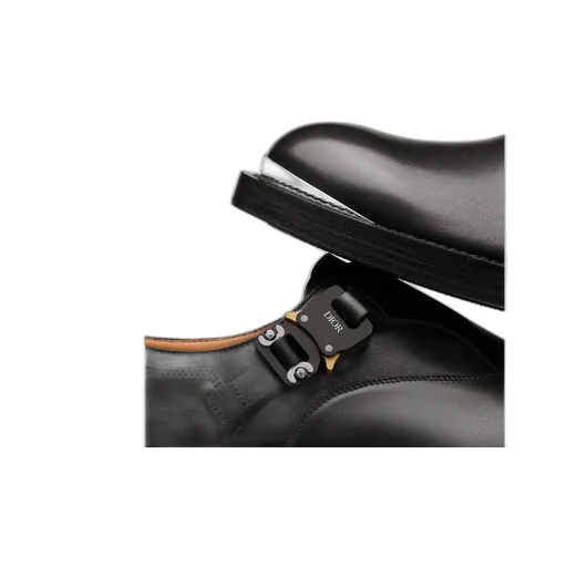 Buckle Monk Derby Shoes