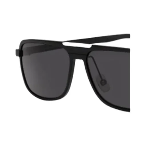 Black Logo Sunglasses