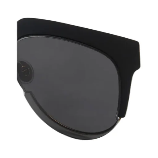 Black Logo Sunglasses