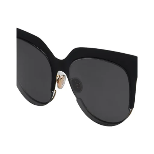 Black Logo Sunglasses