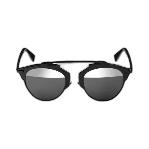 Black Logo Sunglasses