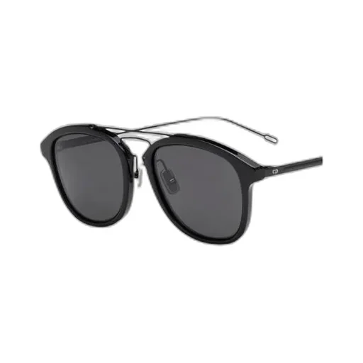 Black Logo Sunglasses