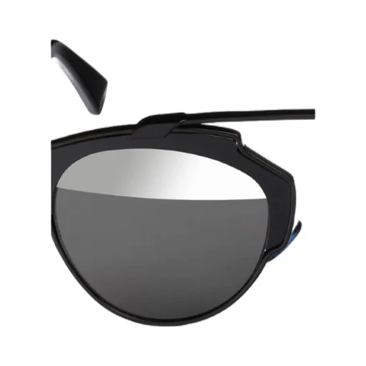 Black Logo Sunglasses