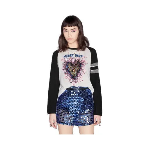 Sequins Decorated Shorts