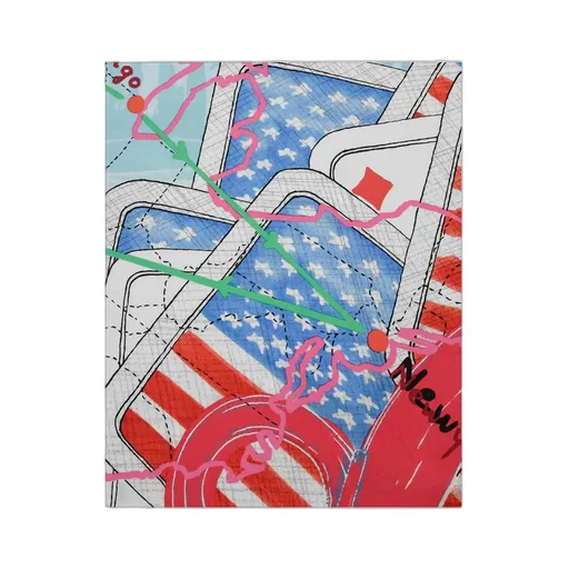 Printed Silk Scarf