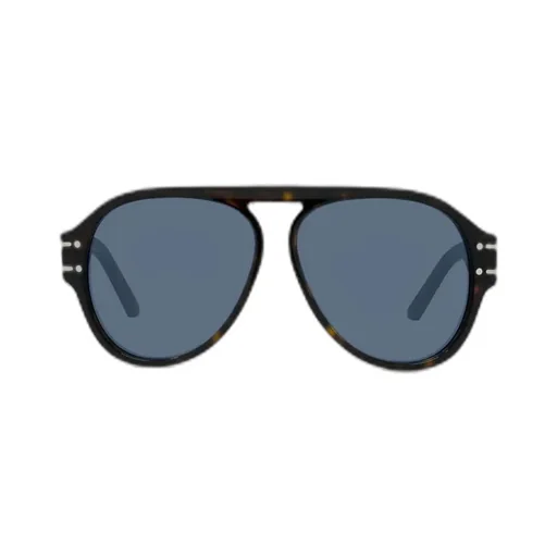 Black Logo Sunglasses