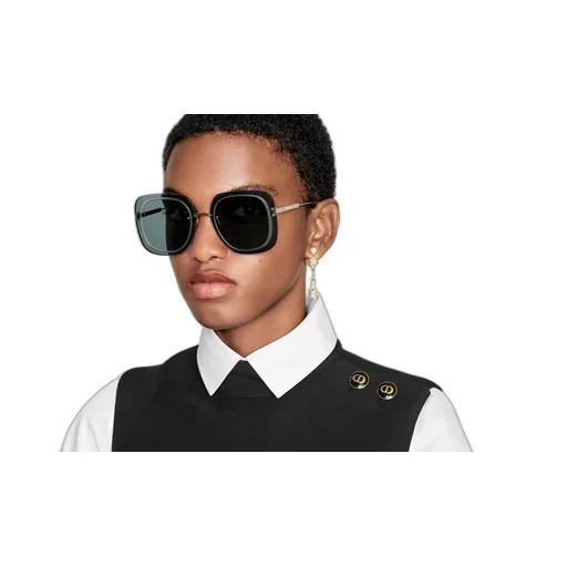 Geometric Frame Sunglasses