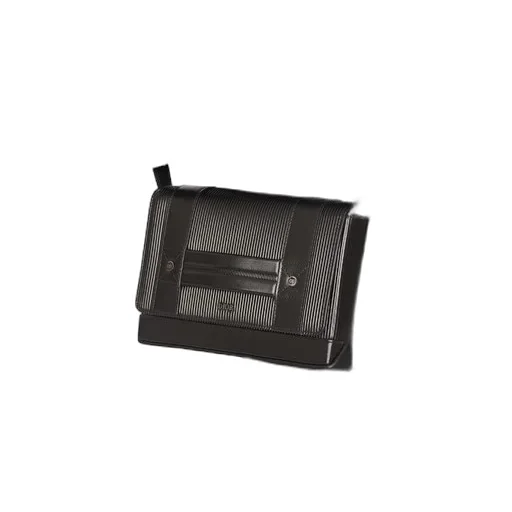 Logo Embossed Shoulder Bag