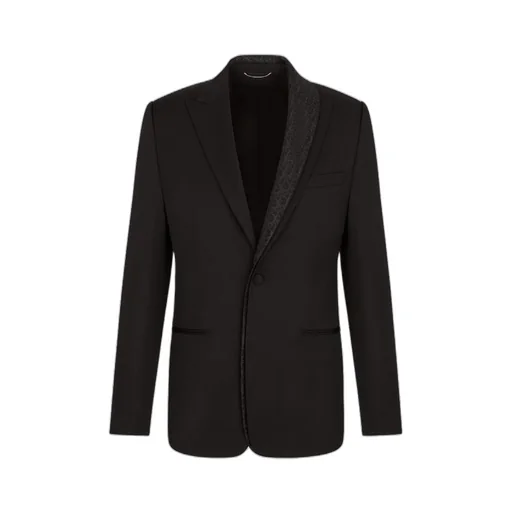 Black Logo Blazer