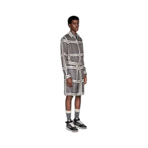 Oblique Bermuda Shorts