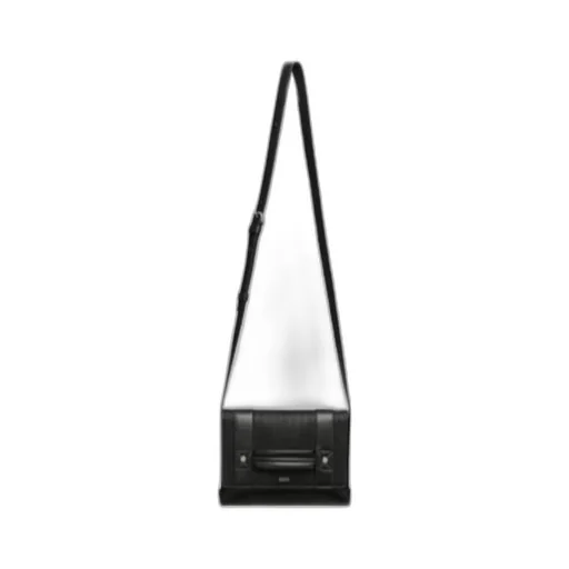 Logo Embossed Shoulder Bag